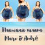 Синяя пляжная шляпа HA19-03 Marc & André